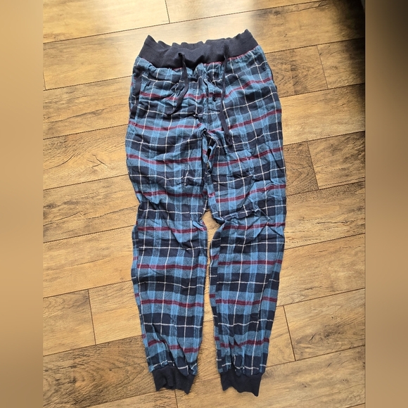 STANFIELD'S Plaid Lounge Pants - Blue and Red, mens medium CA06970 - Picture 1 of 7